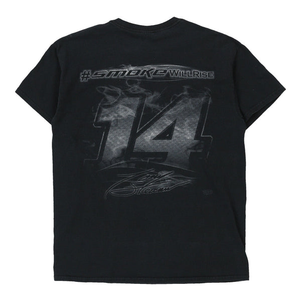 Vintage black Tony Stewart 14 Gildan T-Shirt - mens medium