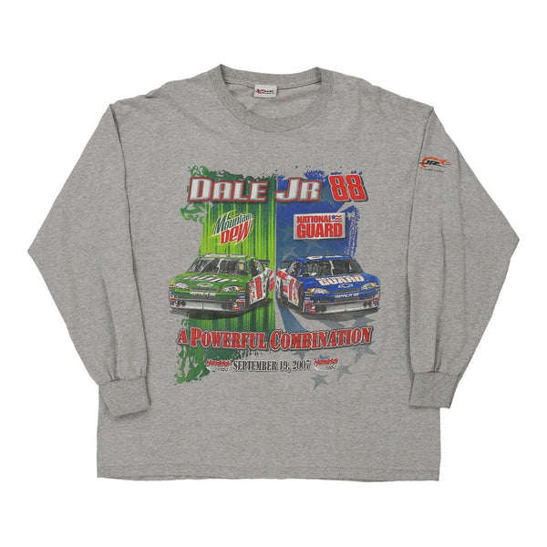 Vintage grey Dale Jr. 88 Chase Authentics Long Sleeve T-Shirt - mens xxx-large