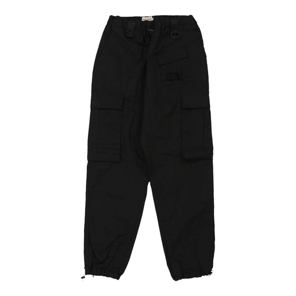 Vintage black Big For Sam Cargo Trousers - womens small