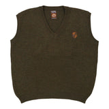 Vintage brown 1980s Vans Sweater Vest - mens xx-large