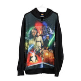 Vintage black Star Wars Hoodie - mens x-large