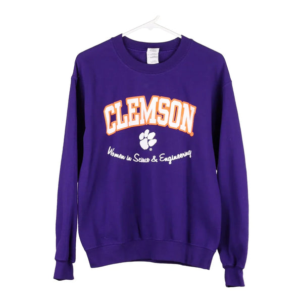 Vintage purple Clemson Gildan Sweatshirt - womens small