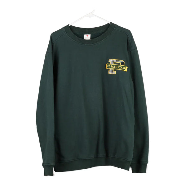 Vintage green St. Patrick's Top Marks Sweatshirt - mens large