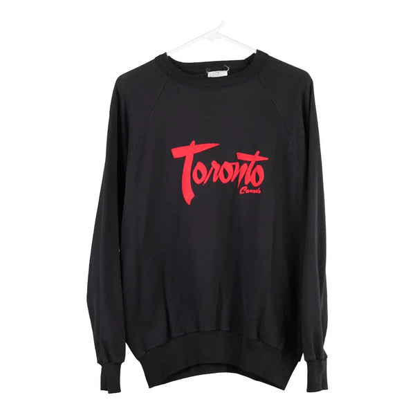 Toronto Canada Penmans Sweatshirt - Large Black Cotton Blend