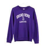 Grand Bend, Canada Gildan Sweatshirt - Small Purple Cotton Blend