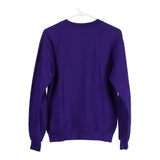 Clemson Gildan Sweatshirt - Small Purple Cotton Blend