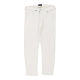 New Cameron Emporio Armani Jeans - 32W UK 10 White Cotton