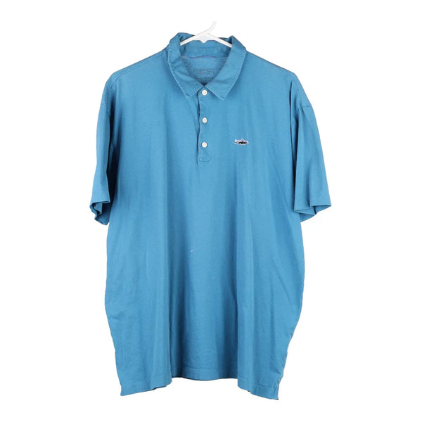 Vintage blue Patagonia Polo Shirt - mens x-large
