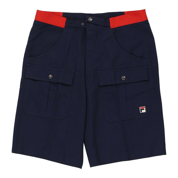 Fila Shorts - 31W 10L Navy Cotton