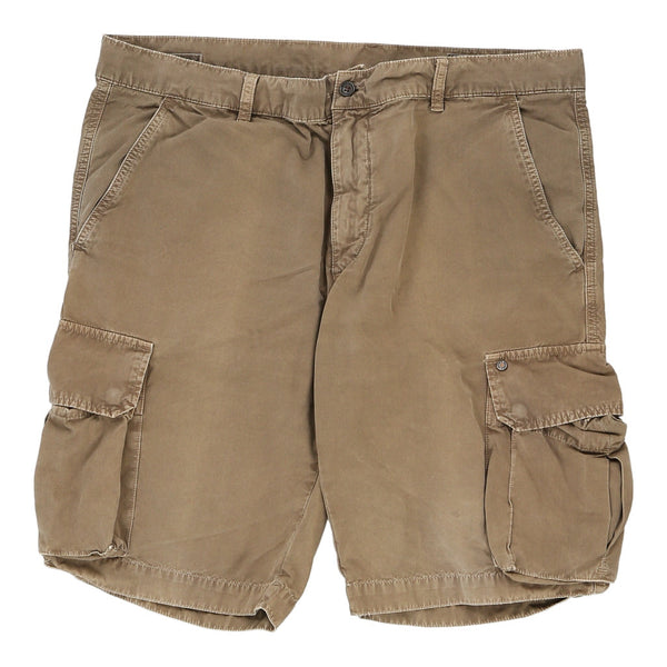 Masons Cargo Shorts - 36W 11L Beige Cotton