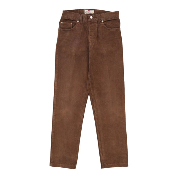 White Tab Levis Jeans - 32W 34L Brown Cotton Blend