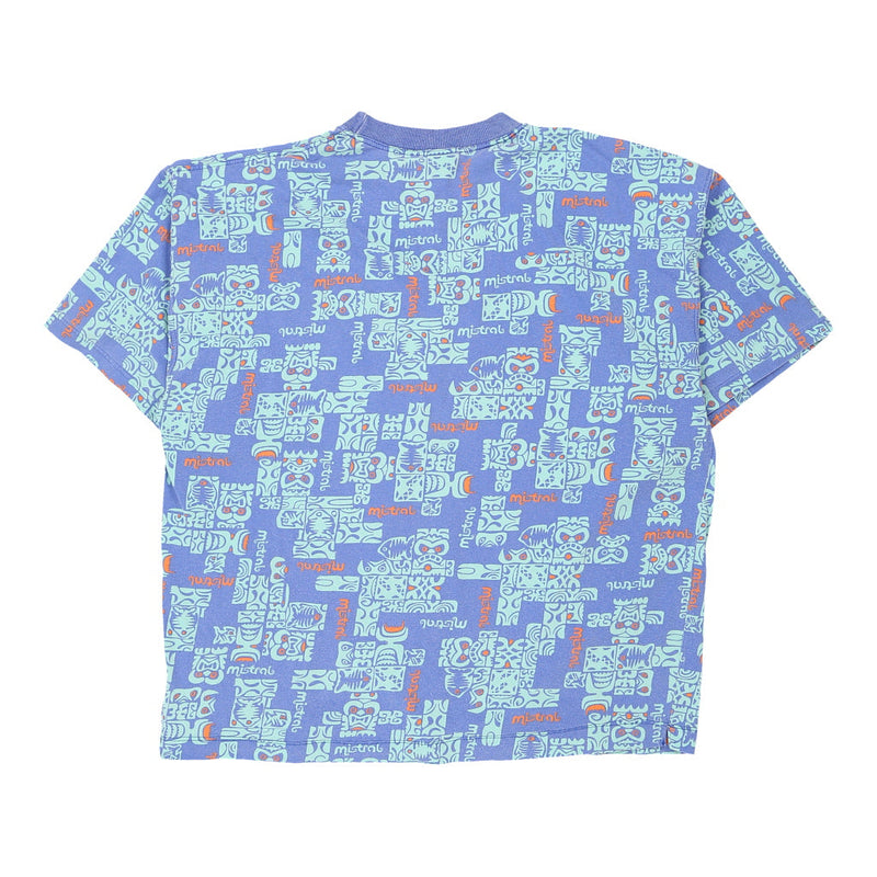 Vintage blue Mistral T-Shirt - mens x-large