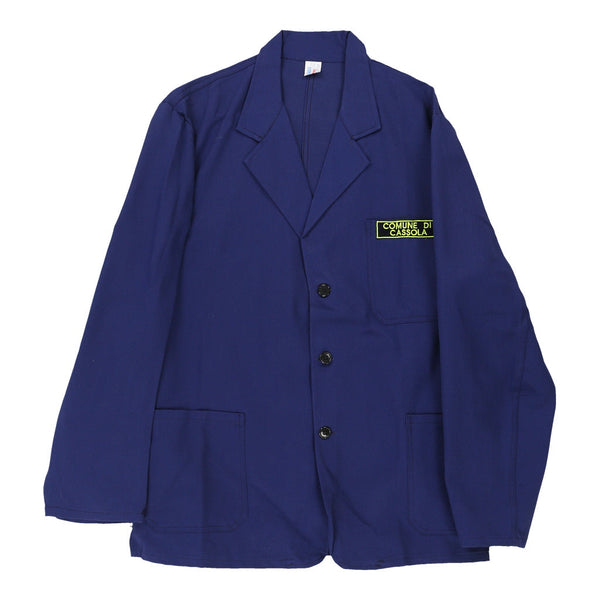 Vintage blue Comune Di Cassola Monti Worker Jacket - mens large