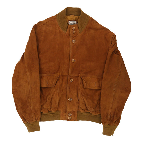 Vintage brown Unbranded Suede Jacket - mens large