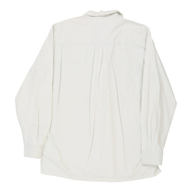 Vintage white Gas Overshirt - womens large