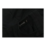 Armani Jeans Skinny Trousers - 26W UK 6 Black Cotton Blend