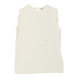 Emporio Armani Vest - Medium Cream Viscose