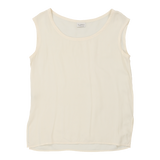 Byblos Vest - Large Cream Silk