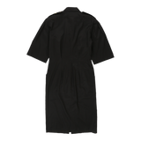 Les Copains Shirt Dress - Medium Black Cotton