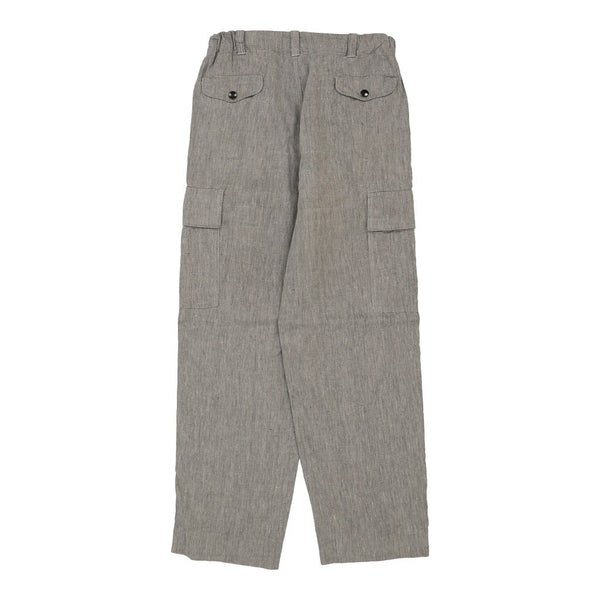 Armani Trousers - 32W 32L Grey Cotton