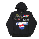 Vintage black Pepsi Chase Authentics Jacket - mens x-large