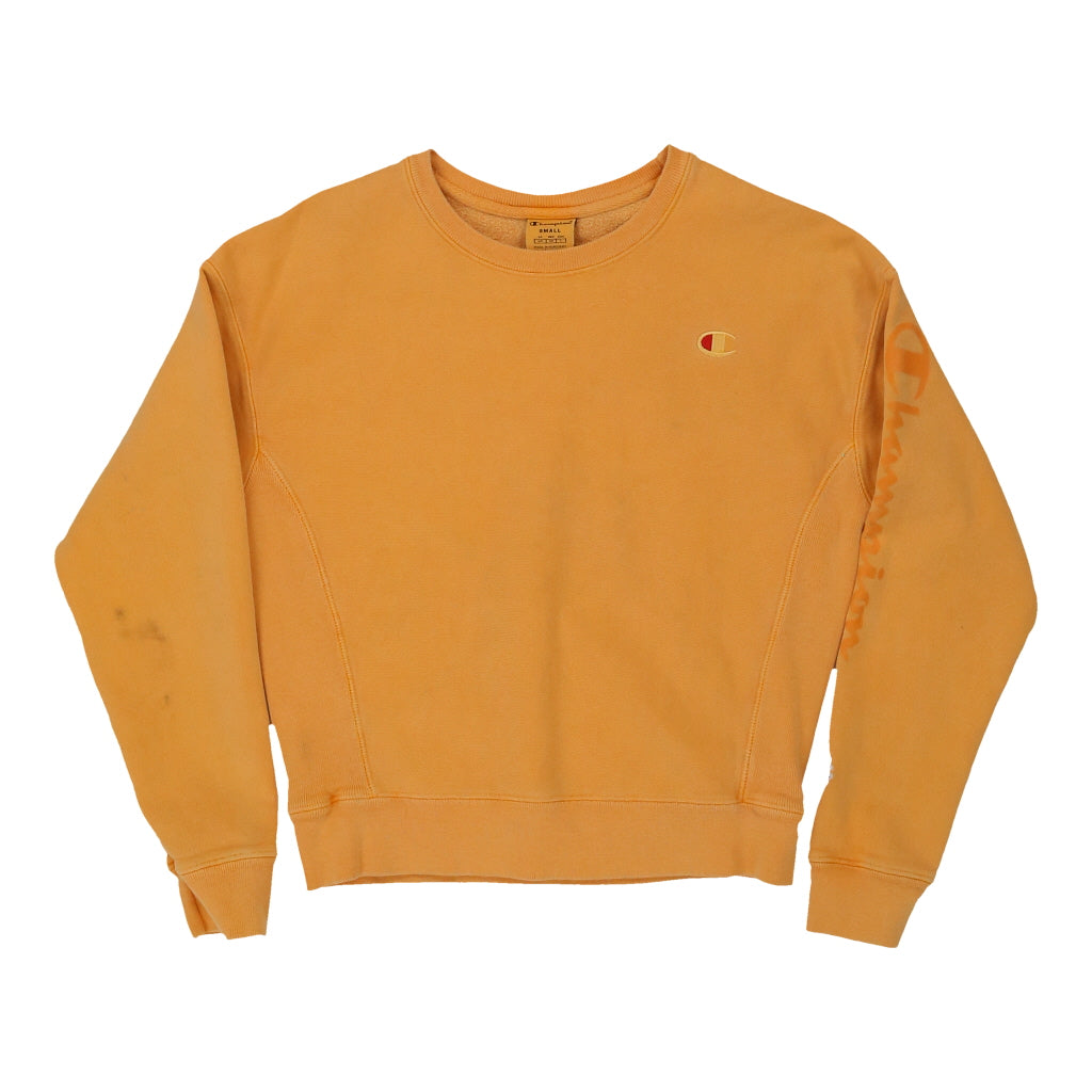 Vintage orange Champion Sweatshirt - womens small