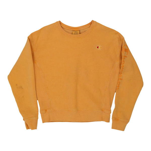 Vintage orange Champion Sweatshirt - womens small