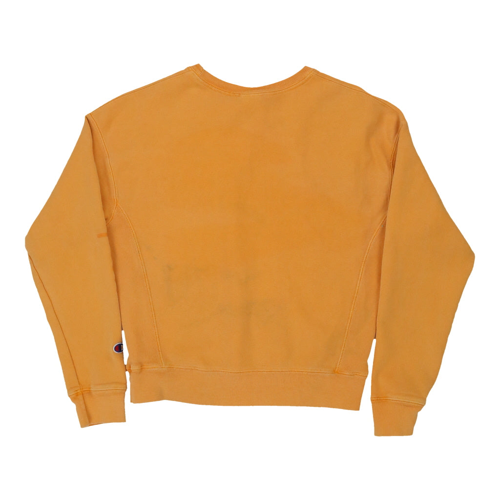 Vintage orange Champion Sweatshirt - womens small