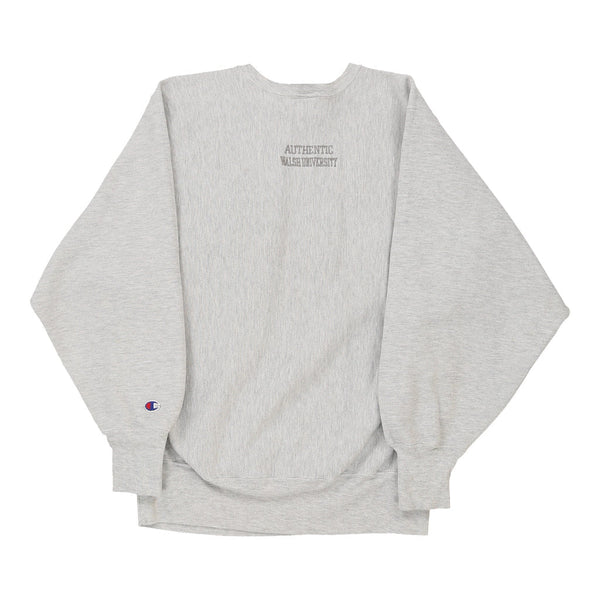 Vintage grey Reverse Weave Champion Sweatshirt - womens medium