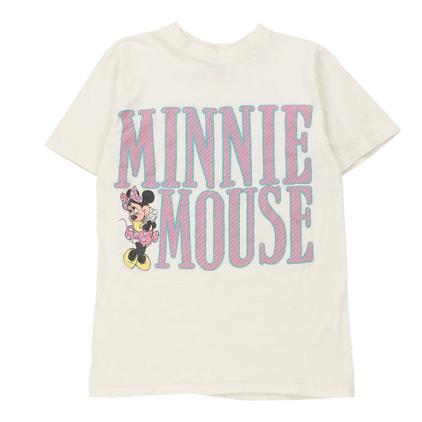Vintage white Minnie Mouse Disney T-Shirt - womens small