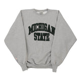 Vintage grey Michigan State Steve & Barry Sweatshirt - mens large
