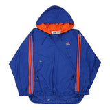 Vintage blue Adidas Windbreaker - mens x-large