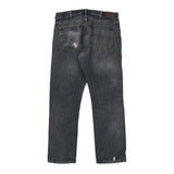 Lee Slim Fit Jeans - 33W 29L Dark Wash Cotton