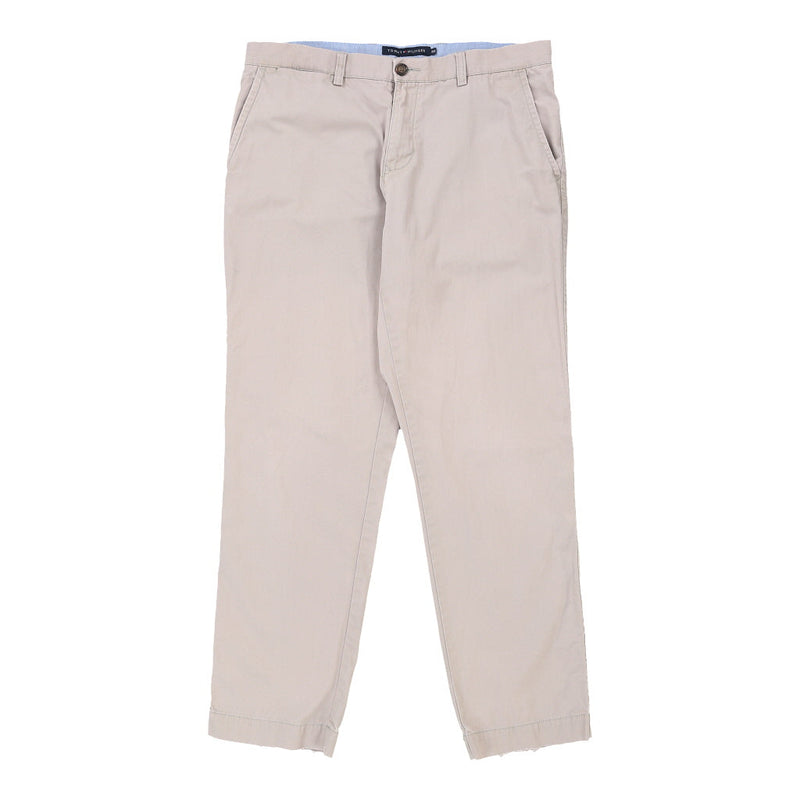 Tommy Hilfiger Chinos - 35W 30L Grey Cotton