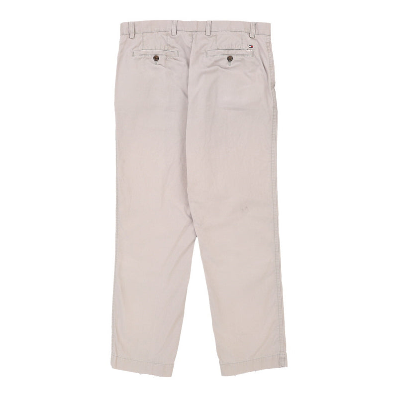 Tommy Hilfiger Chinos - 35W 30L Grey Cotton