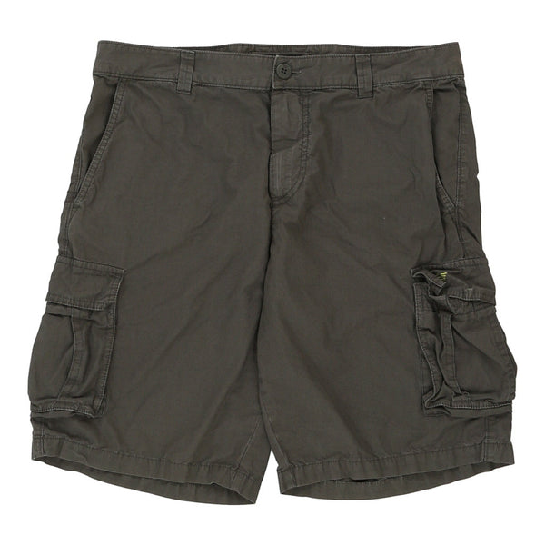 Armani Cargo Shorts - 34W 10L Grey Cotton