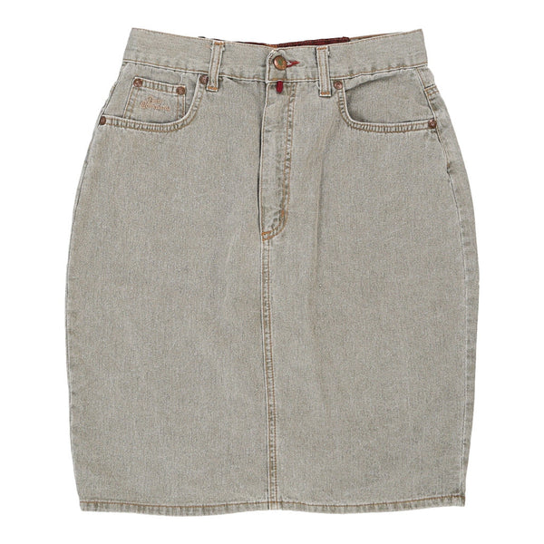 Best Company Denim Skirt - 28W UK 8 Grey Cotton