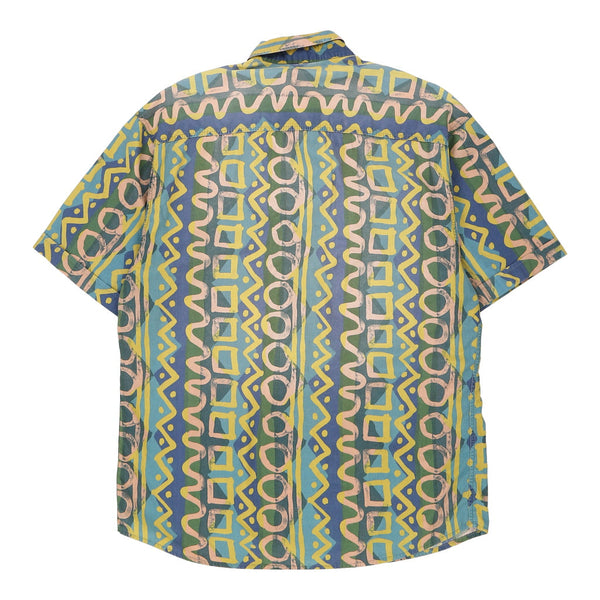 Vintage multicoloured Valentino Patterned Shirt - mens large