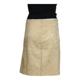 Roccobarocco Midi Skirt - 30W UK 10 Cream Nylon