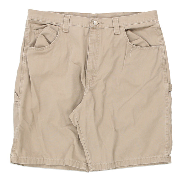 Wrangler Carpenter Shorts - 38W 10L Beige Cotton