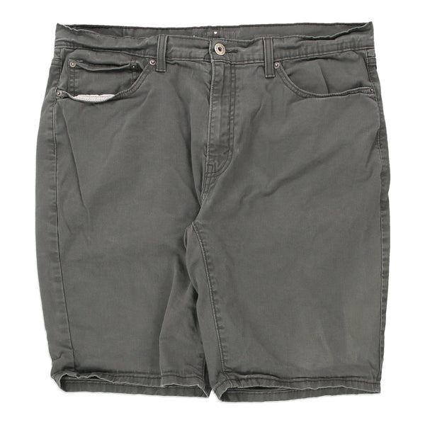 Levis Denim Shorts - 39W 11L Grey Cotton