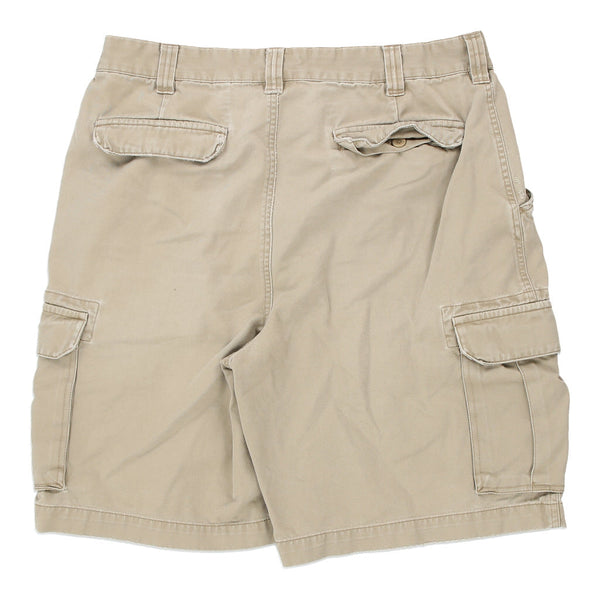 Tommy Hilfiger Cargo Shorts - 36W 10L Beige Cotton