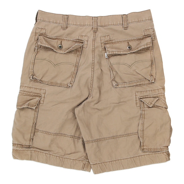 Levis Cargo Shorts - 38W 11L Beige Cotton