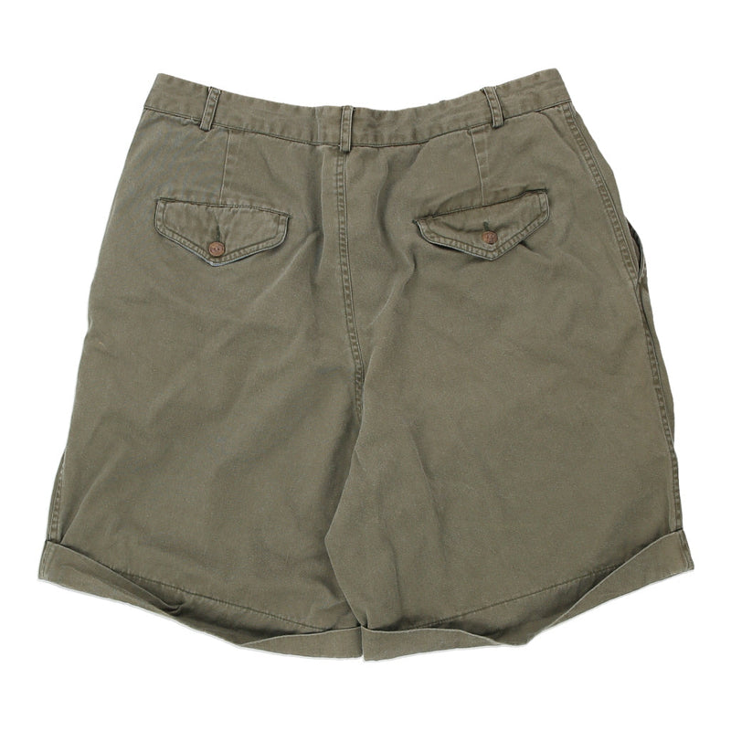 Chaps Ralph Lauren Chino Shorts - 35W 8L Green Cotton
