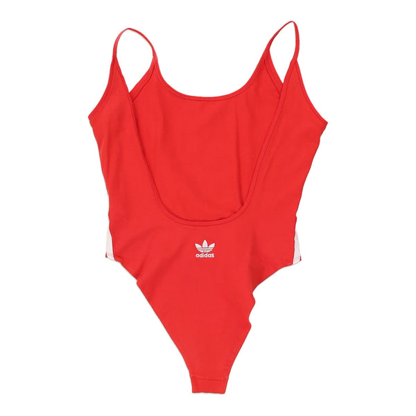 Vintage red Adidas Swimsuit - womens medium