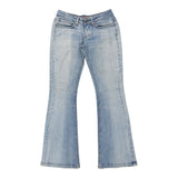 Only Jeans Flared Jeans - 28W UK 4 Blue Cotton