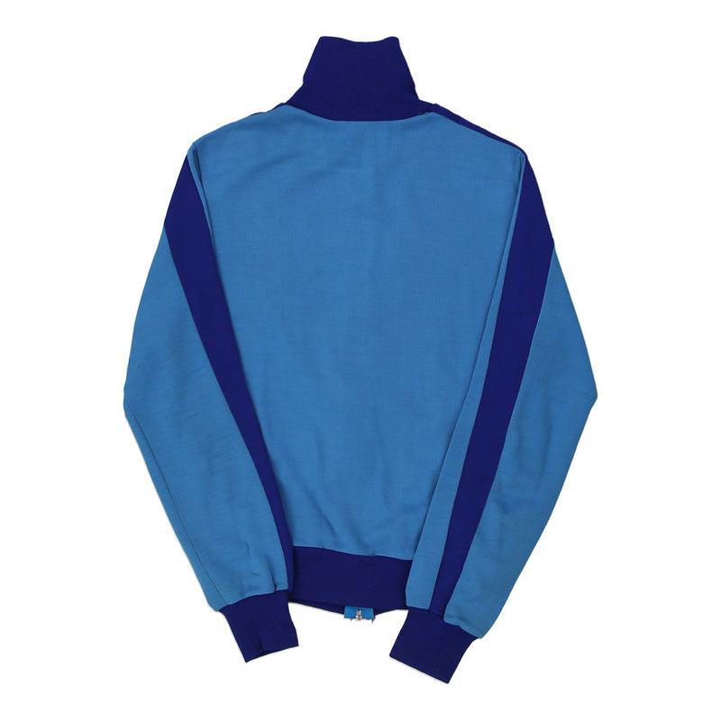 1970s Puma Track Jacket - Small Blue Polyester