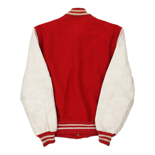 Vintage red Butwin Varsity Jacket - mens large