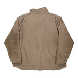 Lightly Worn Carhartt Jacket - 2XL Khaki Cotton Blend
