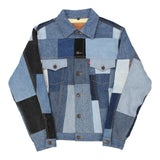Reworked Levis Denim Jacket - Large Blue Cotton